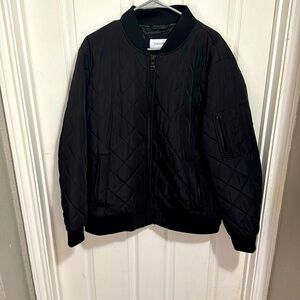Men’s Calvin Klein quilted zipper bomber jacket